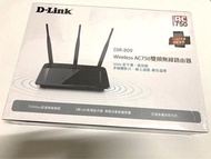 D-Link 友訊 DIR-809 AC750 雙頻無線路由器