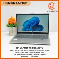 HP LAPTOP 15 FD0619TU INTEL CORE 5 120U 16GB DDR4 RAM 512GB NVME SSD USED LAPTOP REFURBISHED NOTEBOO