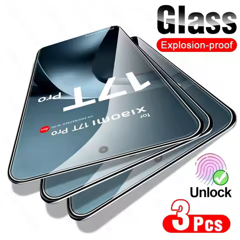 3Pcs Unlock Glass for Xiaomi 17T Pro 5G Screen Protector Case Xiaomi17T 17 T T17 17TPro Xiaomi17TPro