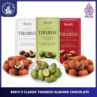 Beryls Classic Tiramisu Almond Milk Chocolate, White Chocolate & Green Tea Chocolate 200gr