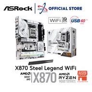 ASRock X870 Steel Legend Wi-Fi Gaming Motherboard 9600X/9700X/9900X/9950X/7900X3D/7700