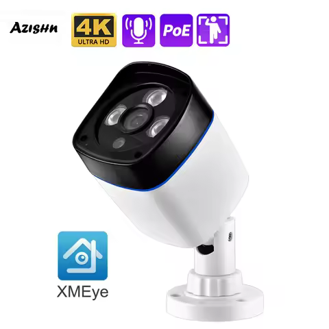 4K POE IP Camera 8MP 5MP 4MP 3MP Outdoor Waterproof H.265 Security Surveillance Bullet CCTV Camera H