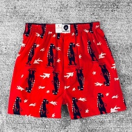 < Plain Weave Style > TARGET SPORTS Men/Boxer Pants/Boxer Pants/100% Cotton (Firepower Sliding Print