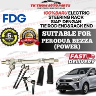 100% BARU FDG ELECTRIC STEERING RACK/RAPA RACK PERODUA BEZZA (SIAP TIE ROD END& RACK END)