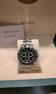 Rolex 116500 BLK Daytona 黑面