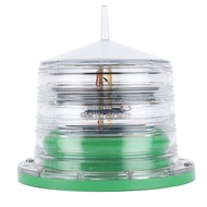 IP68 กันน้ําพลังงานแสงอาทิตย์เรือ Beacon Light Barge LED นําทางกระพริบลอย Marine เรืออุปกรณ์เสริม Ba