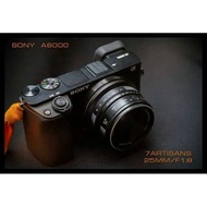 SONY 7artisans 25mm wide lens 50mm f1.8/ for E-mount -7artisan blacksony