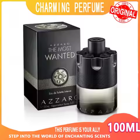 100ML Parfum For Azzaro The Most Wanted Charm Eau De Parfum Intense Spicy Woody Seductive Fragrance