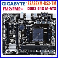 [High quality] Gigabyte Original A68HM FM2 motherboard for  GA-F2A68HM-S1 F2A68HM-DS2 DDR3 Socket F