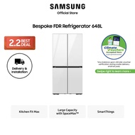 [Climate Voucher Eligible] [Pre-order] Samsung RM70F63R3WSS 648L Bespoke Refrigerator FDR AI Energy 