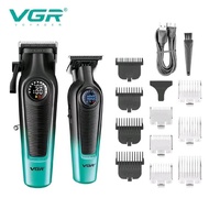 VGR V-196 & 996 2 in 1 Alat Cukur Combo Hair Clipper dan Hair Trimmer VGR 196 dan 996 Barber Combo