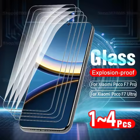 screen protector For Xiaomi Poco F7 Pro/F7 Ultra/M7 Tempered Film glass For Mi Poco F7 X7 F6 X6 M6 P