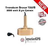 Transducer bronze 50/200 1000 watt Dual Frequency  for Garmin 8 pin  AQUAMAP GPSMAP 585 plus 650 GPS