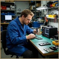 Inductance Tester Portable High Sensitivity Detector Electronic Circuit Board Inductor Detector for 