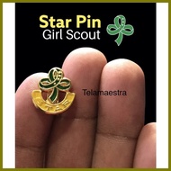 ⊕ ↑ ♻ Girl Scout Pin GSP Pin Twinkler Star Junior Senior Pin Holder