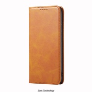 Lực hút từ tính Ốp da cho Samsung Galaxy A35 5G Bao da Lật Bìa Trường Hợp Đối Với Samsung A35 5G túi