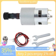DC Motor CNC 775 Spindle Motor 100W 12-24VDC 10000RMP + ER11 Collet for DIY Mini CNC 3018 3018Pro 30