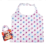 日本 正版 摺疊環保袋 環保袋 foldable portable totebag tote bag 牛奶妹totebag 牛奶妹環保袋 牛奶妹摺疊環保袋 牛奶妹袋 便攜環保袋 不二家 TomicaP