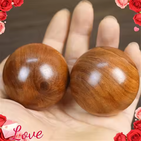 2pcs Massage Relax Muscle Durian Thorn Wood Health Ball Hand Fitness Stimulating Acupoints Foot Body