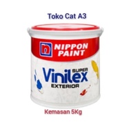 Vinilex Super Exterior Pewter Grey 5Kg Cat Tembok Luar