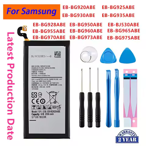 Brand New battery For Samsung Galaxy S6 S6 Edge/Plus S7 S7 Edge S8 S8 Plus+ S9 S9 Plus S10 S10E S10 