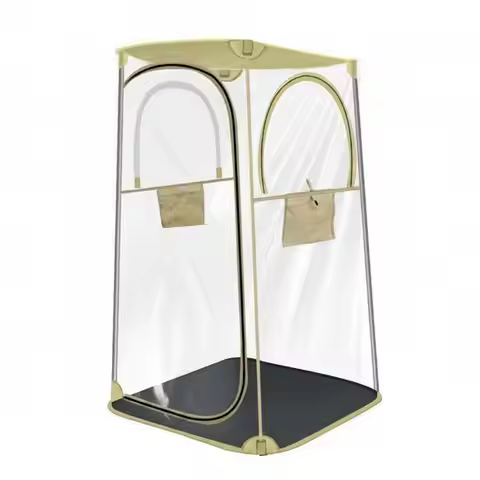 Outdoor Fishing Shelter Portable Transparent Tent One Touch Insulated Dome for Camping Equipment