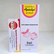 Apialys Vitamin Anak Sirup Drop Suplemen anak Apialis balita bayi vitamin