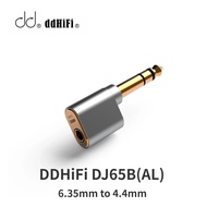 DDHiFi DJ65B(AL) 6.35mm Male to 4.4mm Female Audio Adapter for Desktop Amplifier Devices with 6.35mm