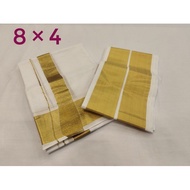 Cotton Polyester Vesti / Dhoti G19190
