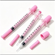 Pink Insulin Syringe 31g 8mm