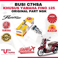YAMAHA FINO 125 Motorcycle Spark Plug - ORIGINAL NGK C7HSA (IRIDIUM) | FINO 125 ORIGINAL NGK C7HSA I