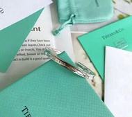 💞 Tiffany & Co. 1837系列 女款銀色手鐲