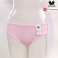 Wacoal Panty กางเกงใน ทรง Bikini ขอบเรียบ ชมพู (1 ตัว) กางเกงในผู้หญิง กางเกงในหญิง ผู้หญิง วาโก้ บิกินี้ บาง เย็นสบาย ทนทาน รุ่น WU1M01