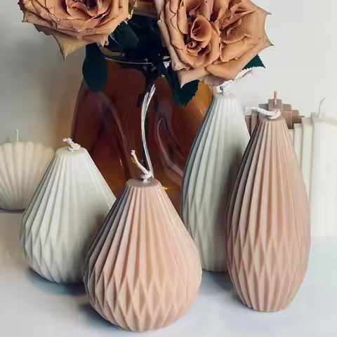 DIY Candle Silicone mold Making Mold Geometric mould 3D Shape Resin Epoxy for Handmade Soap Craft Mo