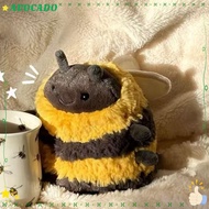 AVOCAYY Jelly Cat Albee Bee Toy, 20cm Soft Plush Toy,  Kawaii Soothing Sleep Gift Stuffed Toys Home 