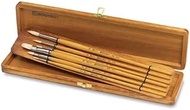 Speedball Art Products 4700FR Escoda Clasico Series Oil &amp; Acrylic Brush Set, Chungking Hog Bristle