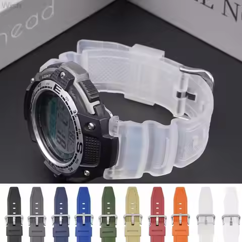 Silicone Bands for SGW-100 Replacement Watch Strap for Casio gshock sgw 100 Waterproof Diving Sport 