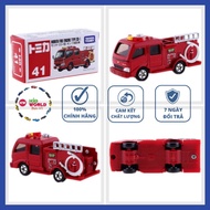 Tomica Box Morita Fire Engine Type CD-I Fire Rescue Model Car. No.41. Scale 1:64.