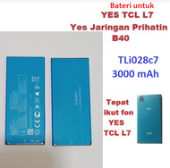 Yes TCL L7 Battery Yes TCL L7 5102K Battery TLi028c7 3000mAh Fon B40 Yes Jaringan Prihatin PJP Bater