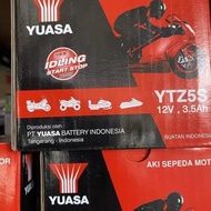 Aki motor beat fi karbu vario 110 scoopy spacy Yuasa YTZ5S ORINAL