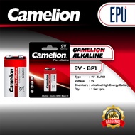 Camelion Alkaline Battery 9V Battery Box 9 VOLT