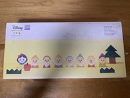 Bandai Disney KIDEA 積木套裝 白雪公主 七個小矮人 木製公仔
