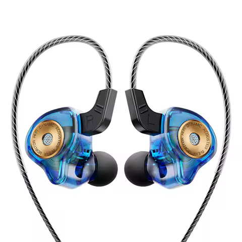 KZ AK6-Ultra In-ear Earphone Professional Dynamic Driver Headphone HiFi Music Game Headset 3.5mm AUX