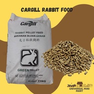 (Sabah) Cargill Rabbit Food Rabbit Treats Makanan Arnab Dedak Arnab Guinea Pig Makanan Hamster 1kg