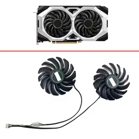 87MM 4PIN Cooling Fan PLD09210S12HH For MSI RTX 2060 SUPER VENTUS GP OC、RTX 2070 VENTUS GP Video car