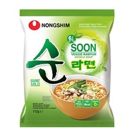 HALAL - Nongshim Soon Veggie Ramyun / Mie Instan Korea Vegetarian