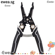 EWEA Crimping Tool, 9-in-1 Black Wire Stripper, Durable High Carbon Steel Cable Tools Electricians