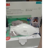 3M AURA 1870+ MEDICAL/SURGICAL MASK (1PCS) EXP 27 APR 2027