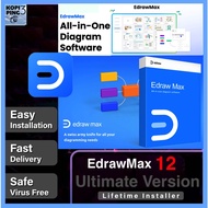 EdrawSoft Edraw Max v13 ULTIMATE Edition Latest 2023 Lifetime For 𝗪𝗶𝗻𝗱𝗼𝘄𝘀 10/11