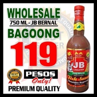 Fish Sauce Boneless Bagoong JB BERNAL 750ML